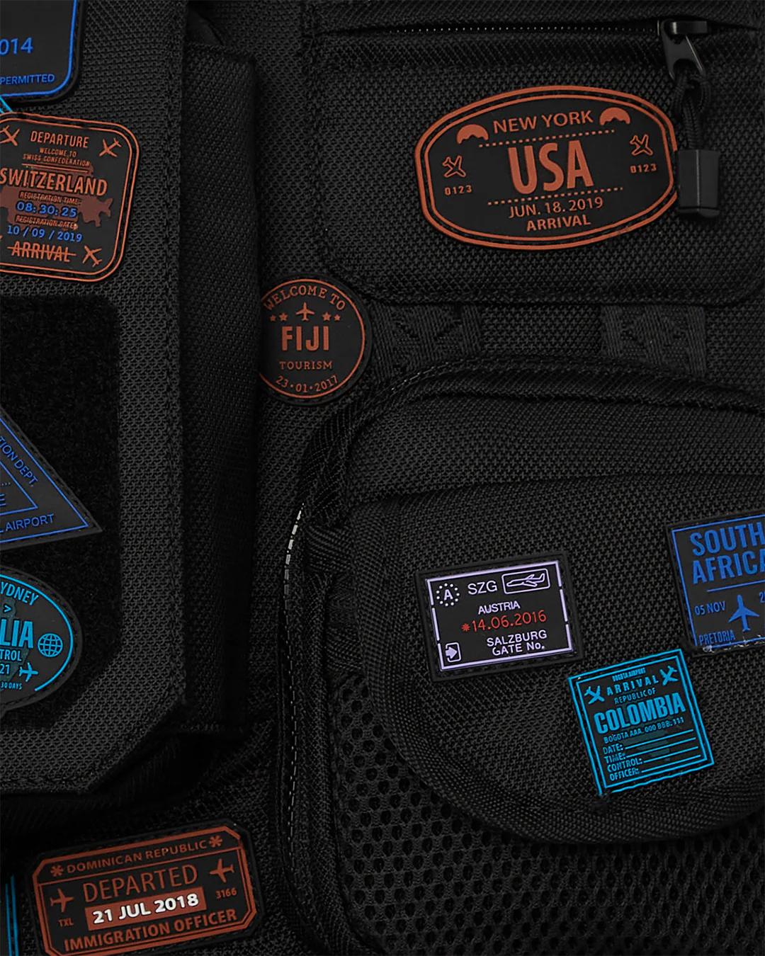 JAMES FIRST CLASS I GOT THESE STAMPS BACKPACK