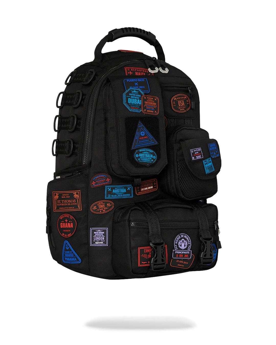 JAMES FIRST CLASS I GOT THESE STAMPS BACKPACK