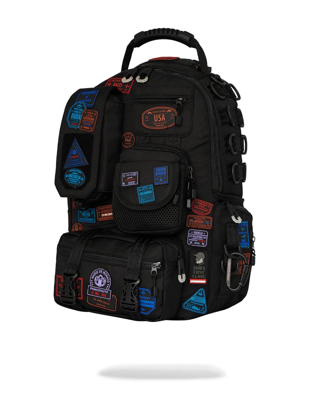 JAMES FIRST CLASS I GOT THESE STAMPS BACKPACK