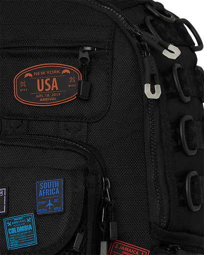JAMES FIRST CLASS I GOT THESE STAMPS BACKPACK